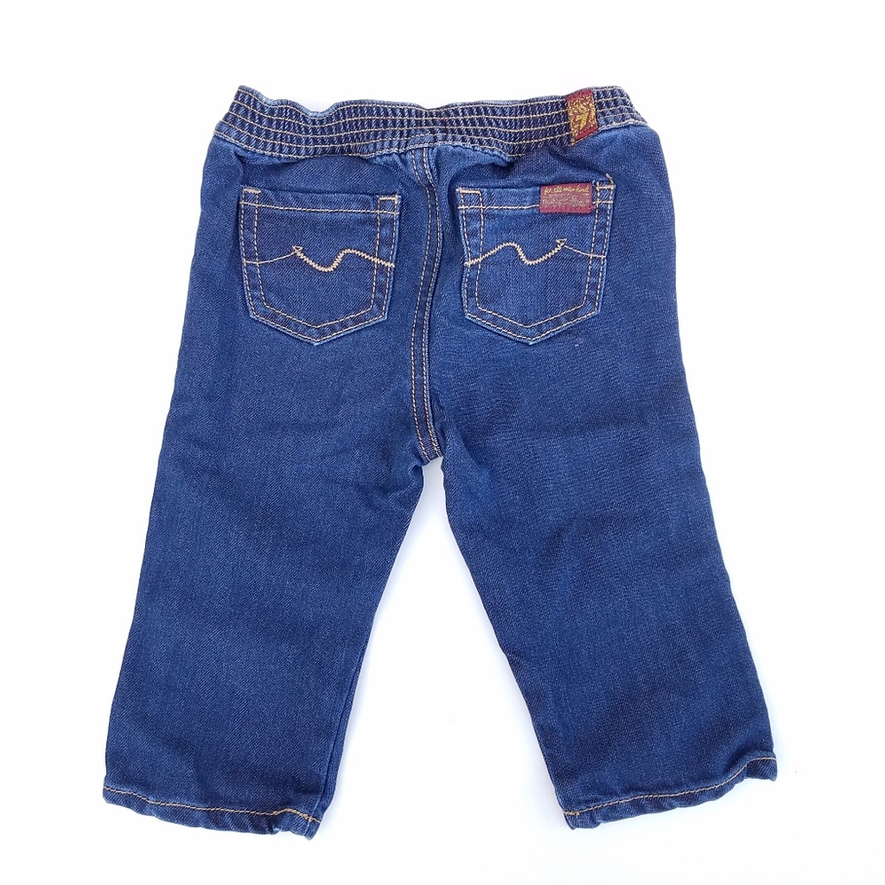 7 For All Mankind | Dark Wash Jeans Unisex Size 6-9 Months